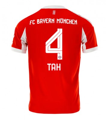 Bayern Munich Jonathan Tah #4 Primera Equipación 2025-26 Manga Corta